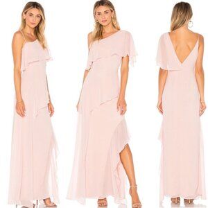 REVOLVE Keepsake The Label Blush Pink Maxi Dress Gown Size Large New With Tags L